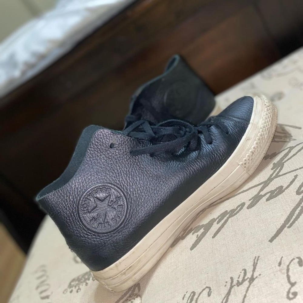 Converse leather